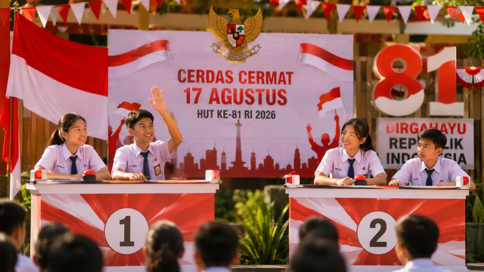 25 Soal Cerdas Cermat 17 Agustus Tingkat SMP untuk HUT ke-81 RI 2026