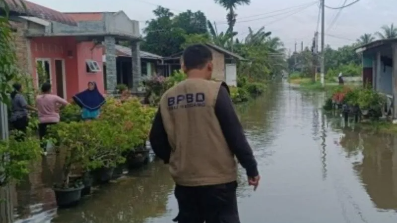 3 Dusun Terendam Banjir di Percut Sei Tuan Deli Serdang, 733 Jiwa Terdampak