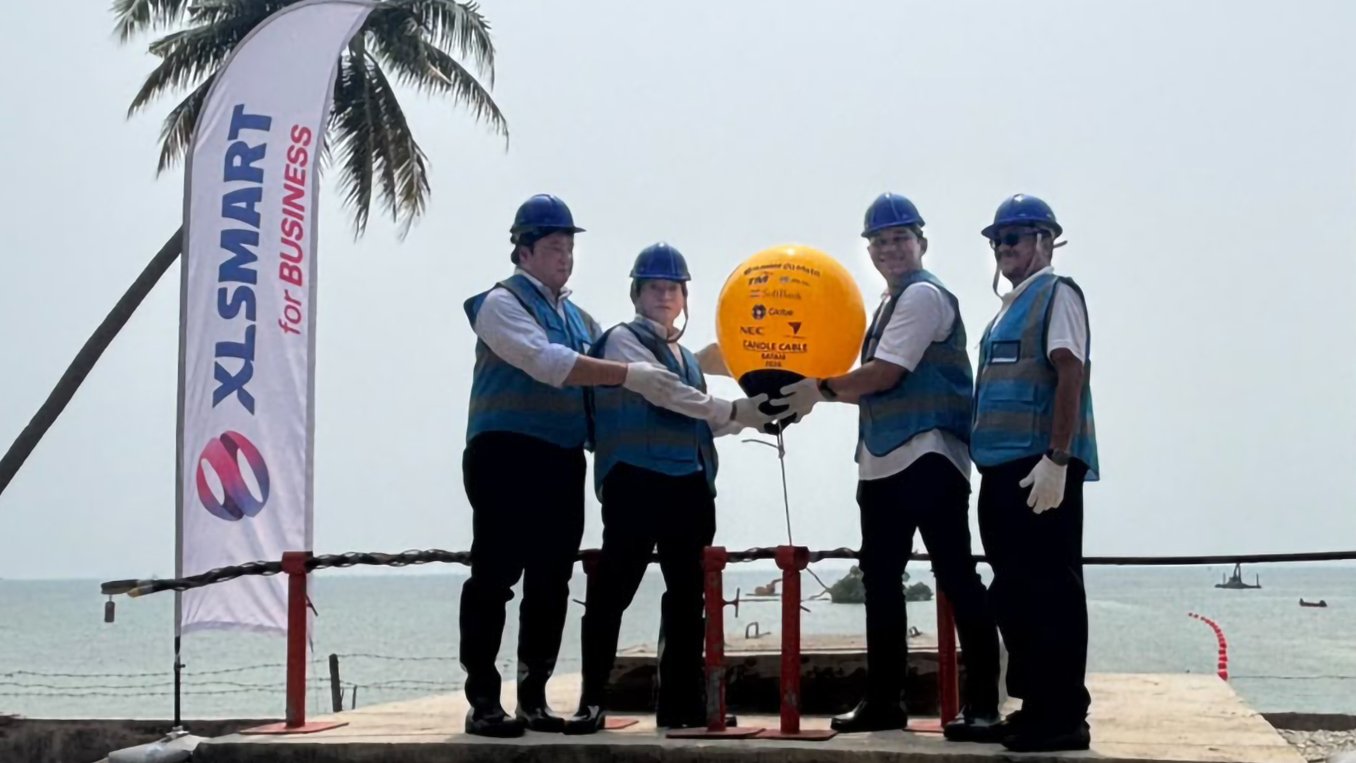 Dukung Kemajuan Infrastruktur Digital Indonesia, XLSMART Perkuat Konektivitas Global Indonesia Melalui CANDLE Cable System