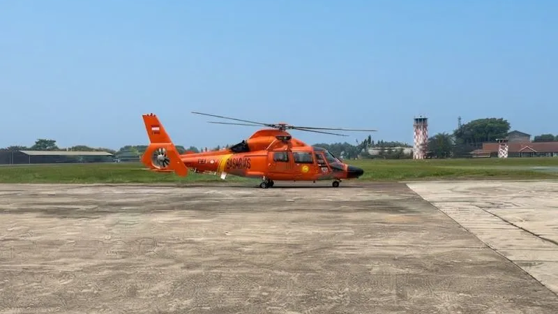 Basarnas Kerahkan Helikopter Dauphin Sisir Udara 8 Korban Hilang di Krakatau