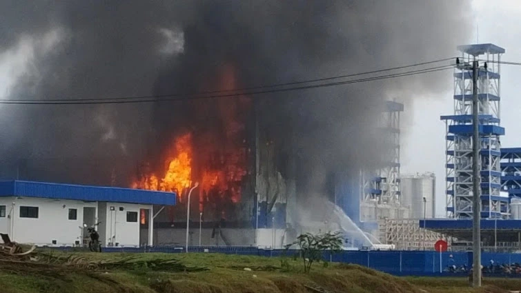 Kebakaran Pabrik PT Evyap di Sei Mangkei Tewaskan 3 Pekerja, Api Diduga dari Lantai 3