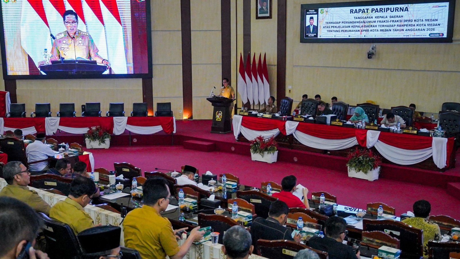 Wali Kota Medan Tegaskan P-APBD 2026 Difokuskan untuk Atasi Banjir Hingga Infrastuktur