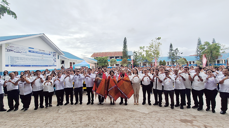 Matematika Jadi Menyenangkan, Telkomsel Kenalkan Metode GASING di Humbang Hasundutan
