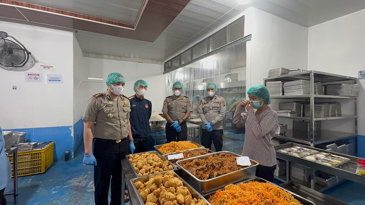 Kapolres Humbahas Sidak SPPG, Tekankan Pengawasan Ketat dalam Pengelolaan