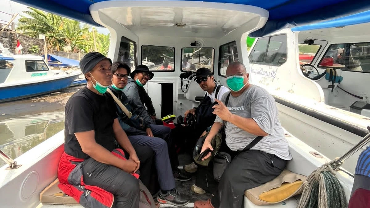 Speedboat Rombongan Jurnalis Hilang Kontak di Selat Sunda saat Liputan Krakatau