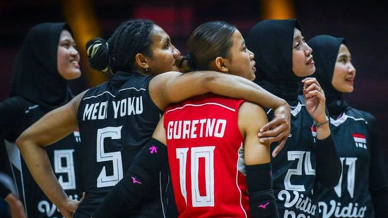 Dominasi Mutlak! Timnas Voli Putri Indonesia Segel Tiket Perempat Final Asian Games 2026 Usai Bantai Nepal