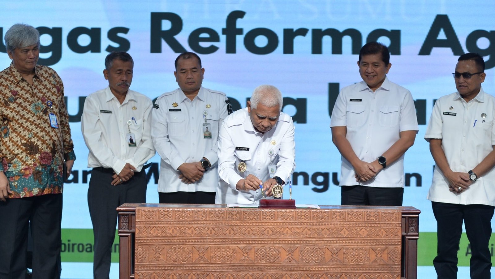 Wagub Surya Tekankan Reforma Agraria Harus Berdampak pada Ekonomi Masyarakat