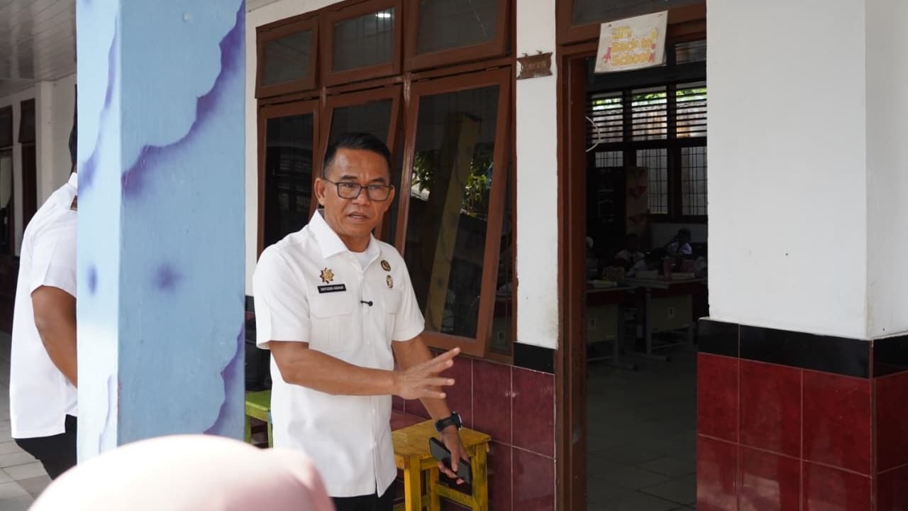 Parit Sekolah Tak Ada SDN 066667 Denai Tidak Ada, Wakil Walikota Tinjau