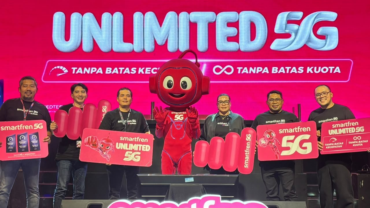 SMARTFREN Hadirkan Pengalaman Unlimited 5G untuk Dukung Aktivitas Digital Masyarakat