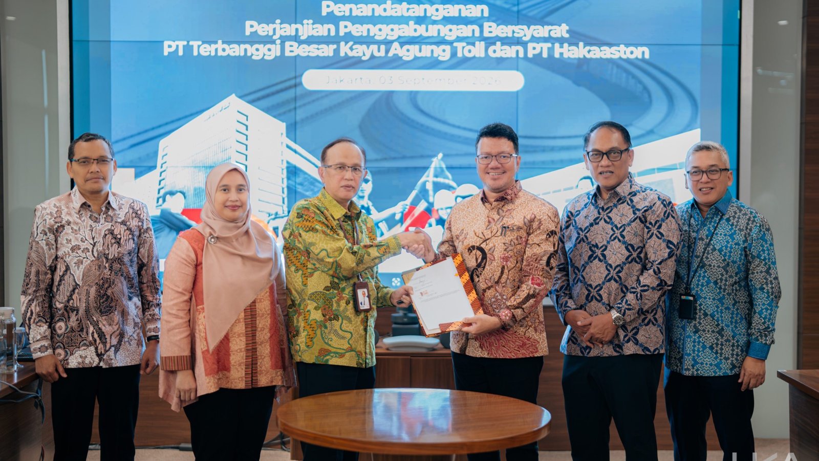 HKA dan TBKA Tandatangani Perjanjian Penggabungan Bersyarat