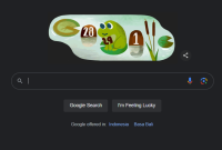 Google Doodle tahun kabisat atau Leaps Day 2024