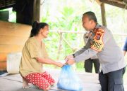 AKBP Revi Kunjungi Keluarga Bearo Waruwu, Berbagi Kebahagiaan di Bulan Ramadan