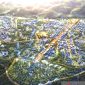 Desain Kawasan Inti Pusat Pemerintahan atau KIPP Ibu Kota Negara (IKN) Nusantara. Foto: Antara/HO-Kementerian PUPR