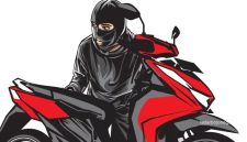 Ilustrasi pelaku Curanmor saat beraksi. (Foto: Istimewa)