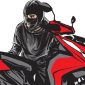 Ilustrasi pelaku Curanmor saat beraksi. (Foto: Istimewa)