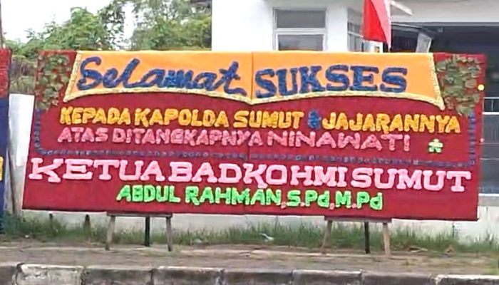 Polda Sumut dapat Dukungan karena Berani Tangkap Nina Wati