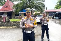 Satlantas Polres Nias menindak 374 pelanggar selama Operasi Keselamatan Toba 2024. Foto: Humas Polres Nias