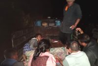 Dua balita di Simalungun meninggal dunia dalam peristiwa kebakaran rumah. Foto: Humas Polres Simalungun