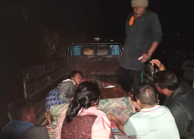 Dua balita di Simalungun meninggal dunia dalam peristiwa kebakaran rumah. Foto: Humas Polres Simalungun