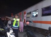 KA Putri Deli Tabrak Truk yang Terobos Pintu Perlintasan