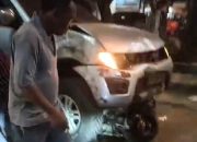 Kecelakaan di Simpang Pos Medan, Mobil Tabrak 4 Sepeda Motor