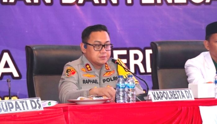 Mahasiswa Soroti Judi, Kombes Raphael Sandhy: Semua Aspirasi Kami Tampung