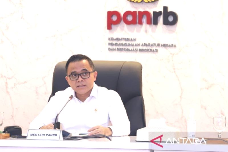 MenPANRB Abdullah Azwar Anas. Foto: Antara/HO-Humas Kementerian PANRB