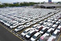 Jejeran kendaraan dari Daihatsu. Foto: Antara/HO-Daihatsu Indonesia
