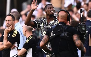 Pemain Juventus Paul Pogba