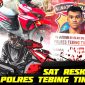 Pelaku Curanmor di Tebingtinggi setelah ditangkap Polres Tebingtinggi. (Foto: Istimewa)