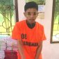 Pengedar Narkoba yang kerap menjual sabu-sabu di areal sekolah SLTA KRIDA Pematang Kerasaan  setelah diciduk Satres Narkoba Polres Simalungun. (Foto: Istimewa) 