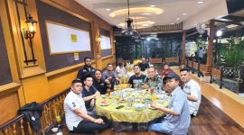 Persatuan Mediagram Sumut (Permedsu) menggelar buka puasa bersama untuk mempererat kekompakan saat Ramadan. Foto: Permedsu