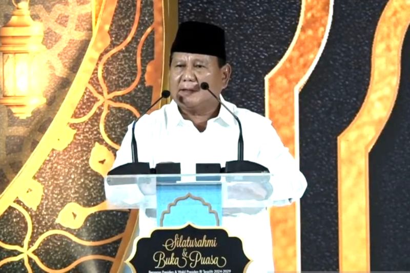 Presiden RI terpilih Prabowo Subianto. Foto: Tangkapan layar