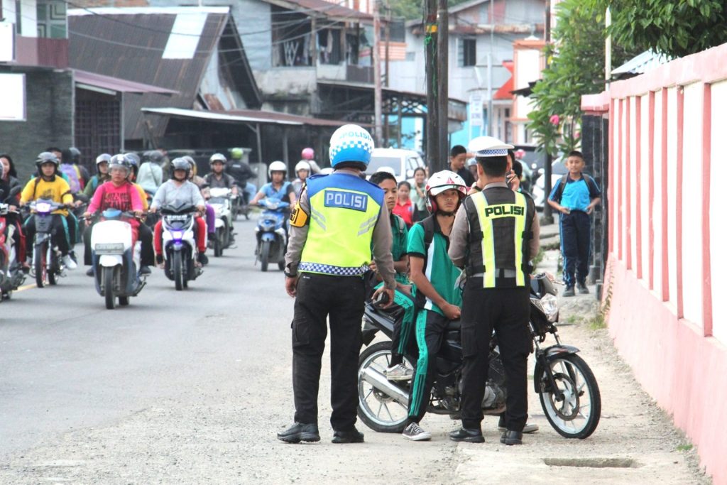 Satlantas Polres Nias Temukan 54 Pelanggar dalam 3 Hari Operasi Keselamatan Toba 2024
