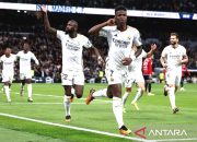 LIGA SPANYOL: Real Madrid Menggila, Gilas Osasuna 4-2