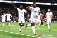 Arsip - Real Madrid mengalahkan Celta Vigo di stadion Santiago Bernabéu dalam pertandingan Liga Spanyol pada Senin (11/3/2024) dini hari. Foto: Antara