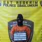 Polisi meringkus AS (35) pelaku judi daring tebak angka di Kabupaten Simalungun. Foto: Humas Polres Simalungun