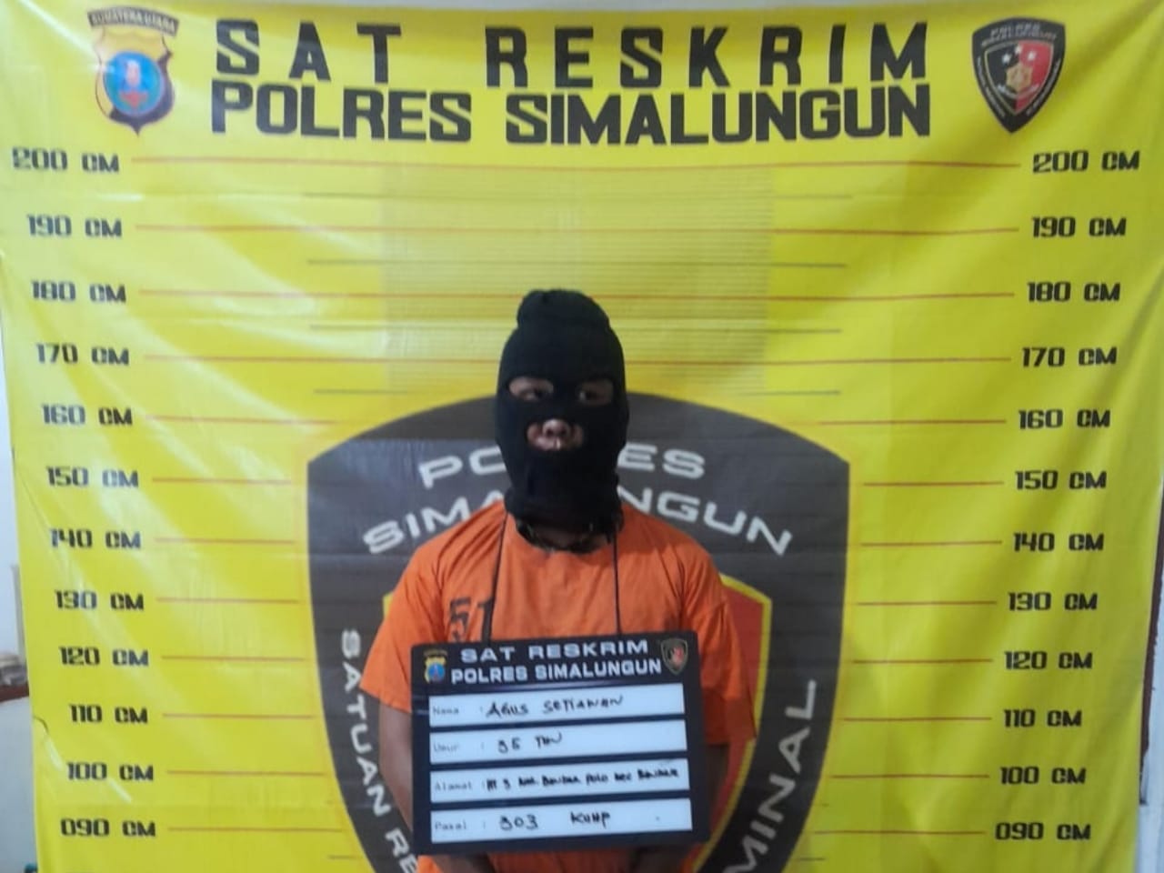 Tersangka kasus judi