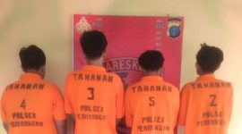 Ilustrasi - Polres Belawan meringkus sepuluh orang anggota geng motor yang terlibat tawuran di Kota Medan.