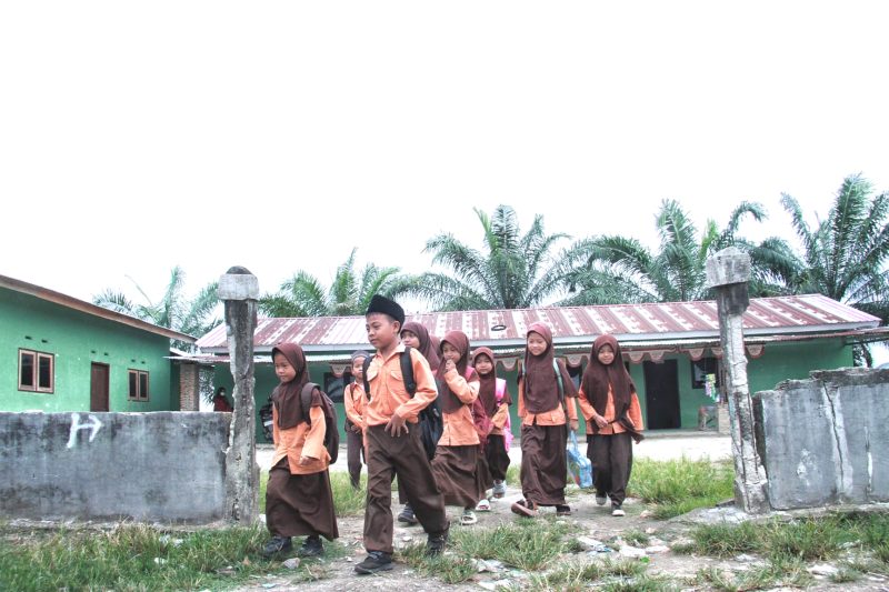 Pelajar MIS Al Ittihadiyah. Foto: Mafa Yulie Ramadhani