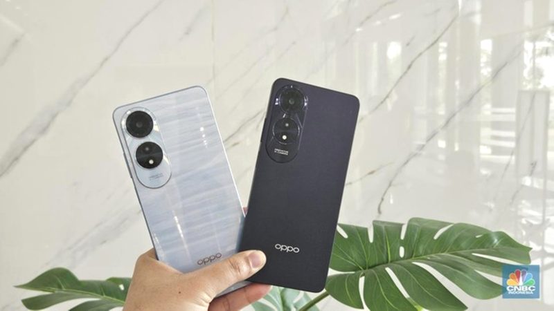 Oppo A60 dipastikan bakal rilis di Indonesia besok, Jumat (17/5/2024). Foto: CNBC Indonesia/Intan Rakhmayanti Dewi