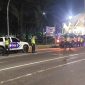 Polres Serdang Bedagai menggelar patroli skala besar di sejumlah titik rawan, Rabu (22/5) malam