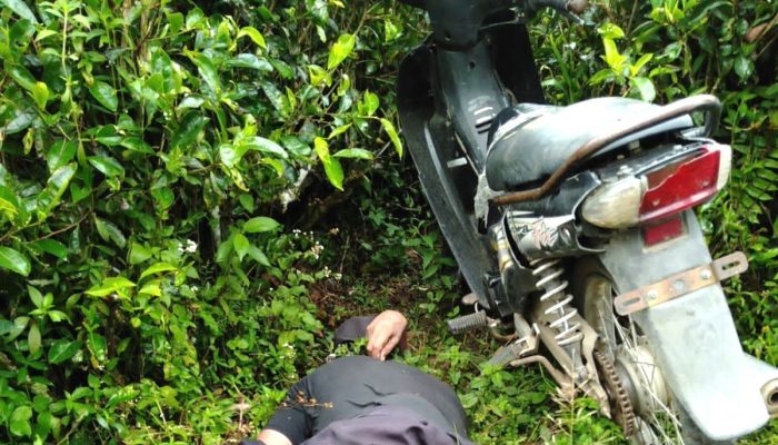 Pensiunan BUMN di Simalungun Ditemukan Meninggal Dunia di Sebelah Motornya