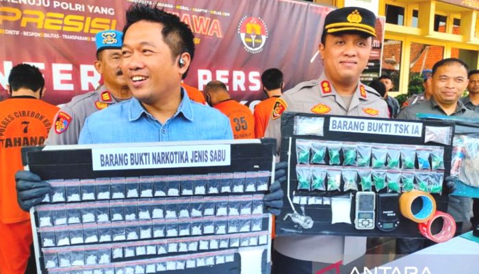 Polisi Bongkar Modus Pengiriman Narkoba dalam Coran Semen, Lihat Tuh!