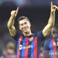 Barcelona menelan kekalahan dari Girona pada pekan ke-34 La Liga Spanyol. Hasil ini membuat Real Madrid memastikan diri sebagai juara La Liga 2023/2024. Foto: Antara/AFP