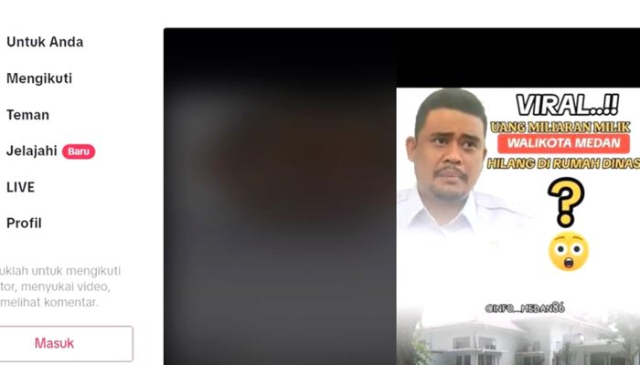 Heboh Uang Bobby Nasution Miliaran Hilang di Rumah Dinas, Begini Kata Polisi