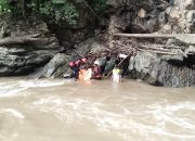 Tim SAR Temukan Warga yang Hanyut di Sungai Lau Kemiri Meninggal Dunia