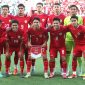 Skuad Timnas Indonesia pada Kualifikasi Piala Dunia 2026. Photo by Karim JAAFAR / AFP