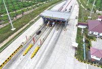 Ilustrasi - Jalan Tol Indrapura-Kisaran Seksi Lima Puluh- Kisaran. Foto: Antara/HO-Hutama Karya