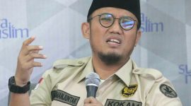Juru Bicara Ketua Umum Gerindra Prabowo Subianto, Dahnil Anzar Simanjuntak menyoroti kasus siswi di Medan tidak naik kelas gegara ayah lapor dugaan pungli kepsek. Foto: Istimewa
